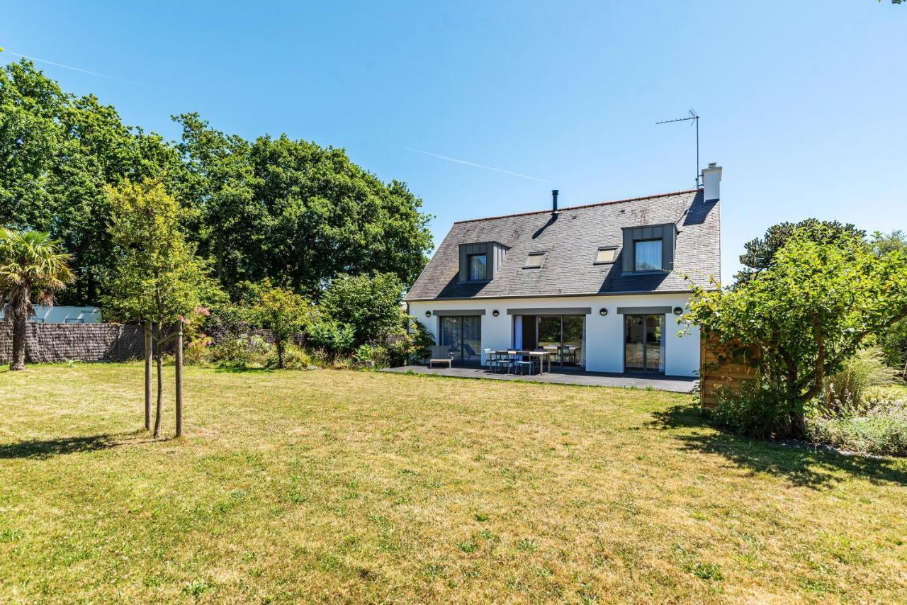 Les Peupliers - Maison De Vacances Avec Jardin Bénodet Esterno foto