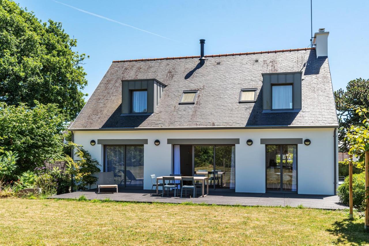 Les Peupliers - Maison De Vacances Avec Jardin Bénodet Esterno foto